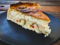 Fatia de Torta de Palmito - Com Catupiry