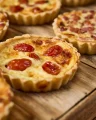 Quiche Queijo - Com Tomate Confit