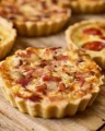 Quiche Bacon - Com Mussarela